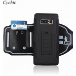 Cychic Note8 Coque Armband Arm Clip Case For Samsung Galaxy Note 8 Outdoor Sports Wrist Stand Holder With Arm Clip Wrist Band