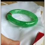 Jade Bracelet Genuine Fine Silver Bracelets Bangles Jewelry Retro Wedding Accessories