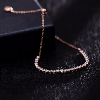 2019 new wholesale Fashion pull bracelet Charm Beads Crystals from Swarovski Bracelet for Women Gift