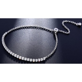 2019 new wholesale Fashion pull bracelet Charm Beads Crystals from Swarovski Bracelet for Women Gift