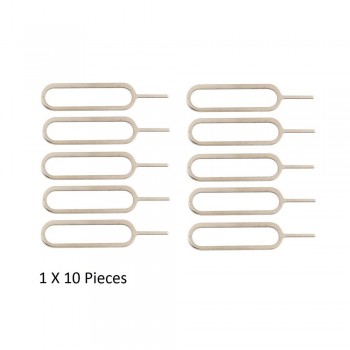 10 Pcs/Lot Sim Card Tray Remover Eject Tool Pin Key Needle For iPhone 7 Plus 6 6s Plus SE 5s 8 X  P15