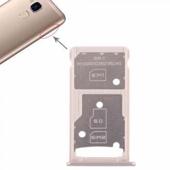 iPartsBuy SIM Card Tray + SIM Card Tray / Micro SD Card Tray for Huawei Honor 5c