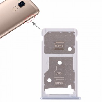 iPartsBuy SIM Card Tray + SIM Card Tray / Micro SD Card Tray for Huawei Honor 5c