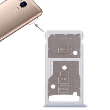iPartsBuy SIM Card Tray + SIM Card Tray / Micro SD Card Tray for Huawei Honor 5c
