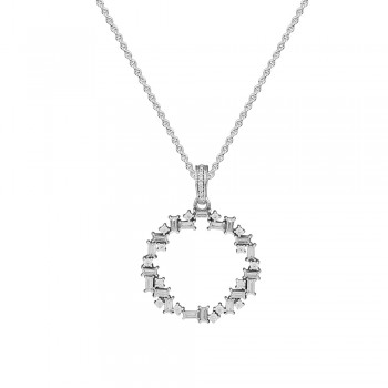 CKK 925 Sterling Silver Shards of Necklace Pendants For Women Original Jewelry Making Anniversary Gift