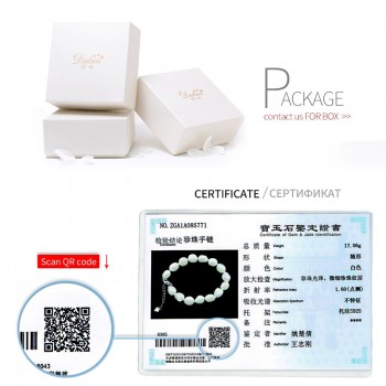 DAIMI 9-10mm Baroque Bracelet Natural White Freshwater Pearl Bracelet 6 Color For Choice Christmas Gift For Women