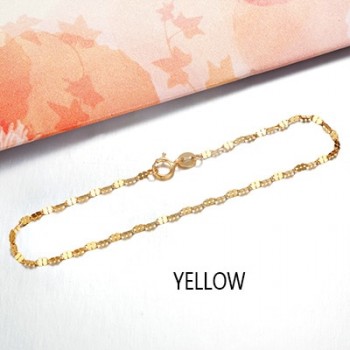 18k Pure Gold Female Bracelets Fine Jewelry Four Clover Gift Girl Thin Trendy Solid 750 Real Bangle Party Good Nice Like True