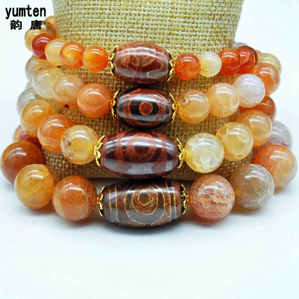 Natural Crystal Agate 2017 Diy Juwelen Jade Natural Amber Bileklik Erkek Genuine Citrine Jewelry Bracelet Topaz Bangles Bilezik