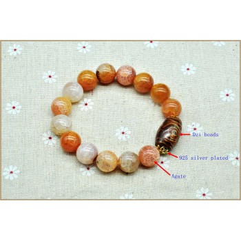 Natural Crystal Agate 2017 Diy Juwelen Jade Natural Amber Bileklik Erkek Genuine Citrine Jewelry Bracelet Topaz Bangles Bilezik