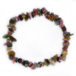 100% Real Natural Healing Stones Peridot Aquamarine Crystal Amethyst Tourmaline Moonstone Bead Bracelet DIY Jewelry NSL001