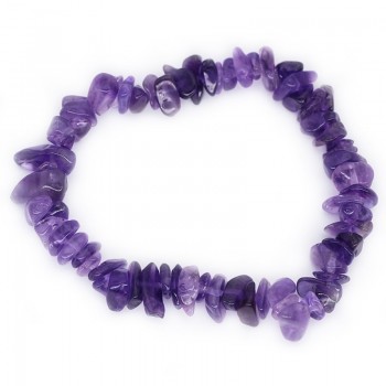 100% Real Natural Healing Stones Peridot Aquamarine Crystal Amethyst Tourmaline Moonstone Bead Bracelet DIY Jewelry NSL001