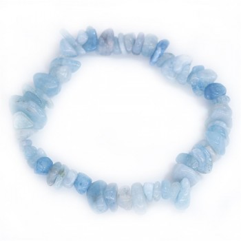 100% Real Natural Healing Stones Peridot Aquamarine Crystal Amethyst Tourmaline Moonstone Bead Bracelet DIY Jewelry NSL001