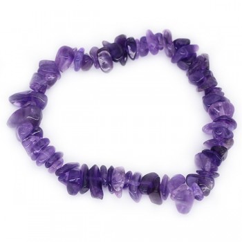 100% Real Natural Healing Stones Peridot Aquamarine Crystal Amethyst Tourmaline Moonstone Bead Bracelet DIY Jewelry NSL001
