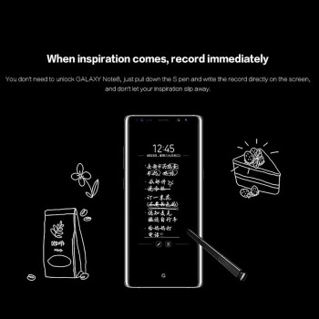For Samsung Galaxy Note8 S Pen N9508 Stylus stylus Replacement Screen Touch Screen PEN black gold blue Gary Waterproof S-Pen