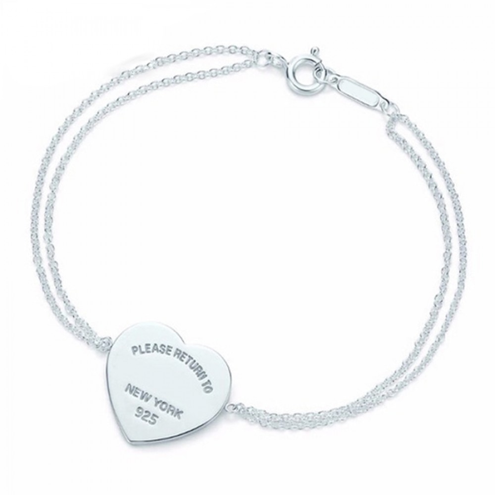 CHAMSS 100% S925 Sterling Silver Original Eternal Vitality Chain Tiff Bracelet For Women Authentic Fine Jewelry Christmas Gift