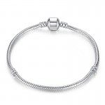 3mm Silver Chain Diy jewlery Fit Original beads Bracelet for Women men bracelets amp; bangles Jewelry Pulseira Gift