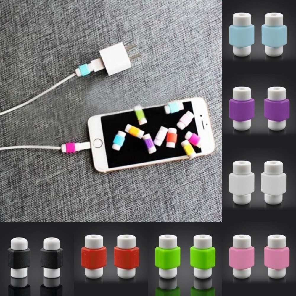 1PCS Charger Cable Saver Protector For Apple iPhone X 7 8 6 6S 5 5S Macbook Charge Cable Saver Mobile Phone Accessories P15