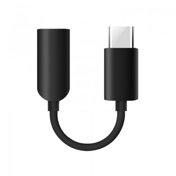 Original Xiaomi Earphone Adapter USB3.1 Type C To 3.5mm Female Cable Music Headphone Connector Converter MI 6 6X 8 8SE Note 3 A2