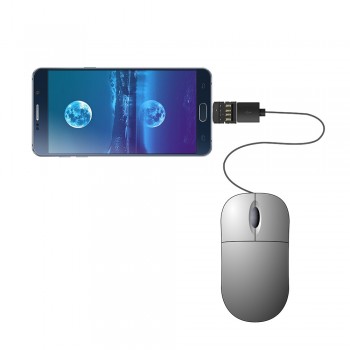 POWSTRO Type C To USB OTG Connector Phone Adapter for USB Flash Drive S8 Note8 Android Phone