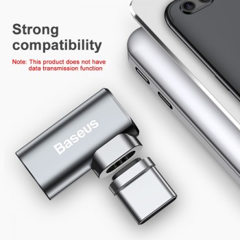 Baseus USB Type C Cable To Type-C Magnetic Adapter For Macbook Samsung s8 s9 OnePlus 5 5T 6 Fast Charging Magnet USB-C Connector