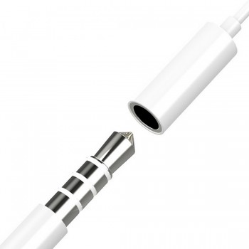 Support latest IOS12 For Lightning Audio Converter 3.5mm Headphone Jack Adapter Play Music for iPhone 7/8/8/X/iPhone XS Max