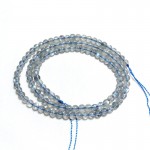 Quality AB Natural labradorite Semi-finished beads For DIY necklace Bracelet Here have size of 4mm 5mm 6mm 7mm