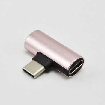 MINI Dual Headphone Jack Type C Adapter Audio Charger For Samsung Charging Adapter For Huawei P20 Splitter Audio Converter