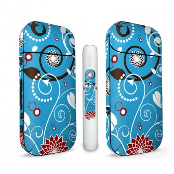 14 Colorful Decoration 3M Printing Sticker For IQOS 2.4 Plus Skin Cover