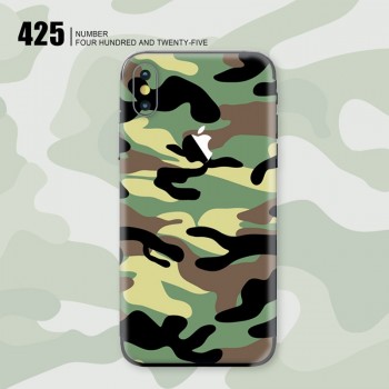 Cool Stickers For iPhone X Back Film Protective Cover Stickers For iPhone X 10 Phone Color Back Film Paster Camouflage Series