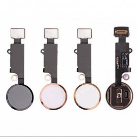 1 Pcs Home Button With Flex Cable For IPhone 7 7 PLUS Black/White/Gold Home Flex Assembly Home Button With Flex Cable