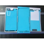 BLINGIRD Front+Back Adhesive Glue Tape Sticker For Sony Xperia Z1 Mini Compact D5503 LCD Housing Frame Back Battery Door Cover
