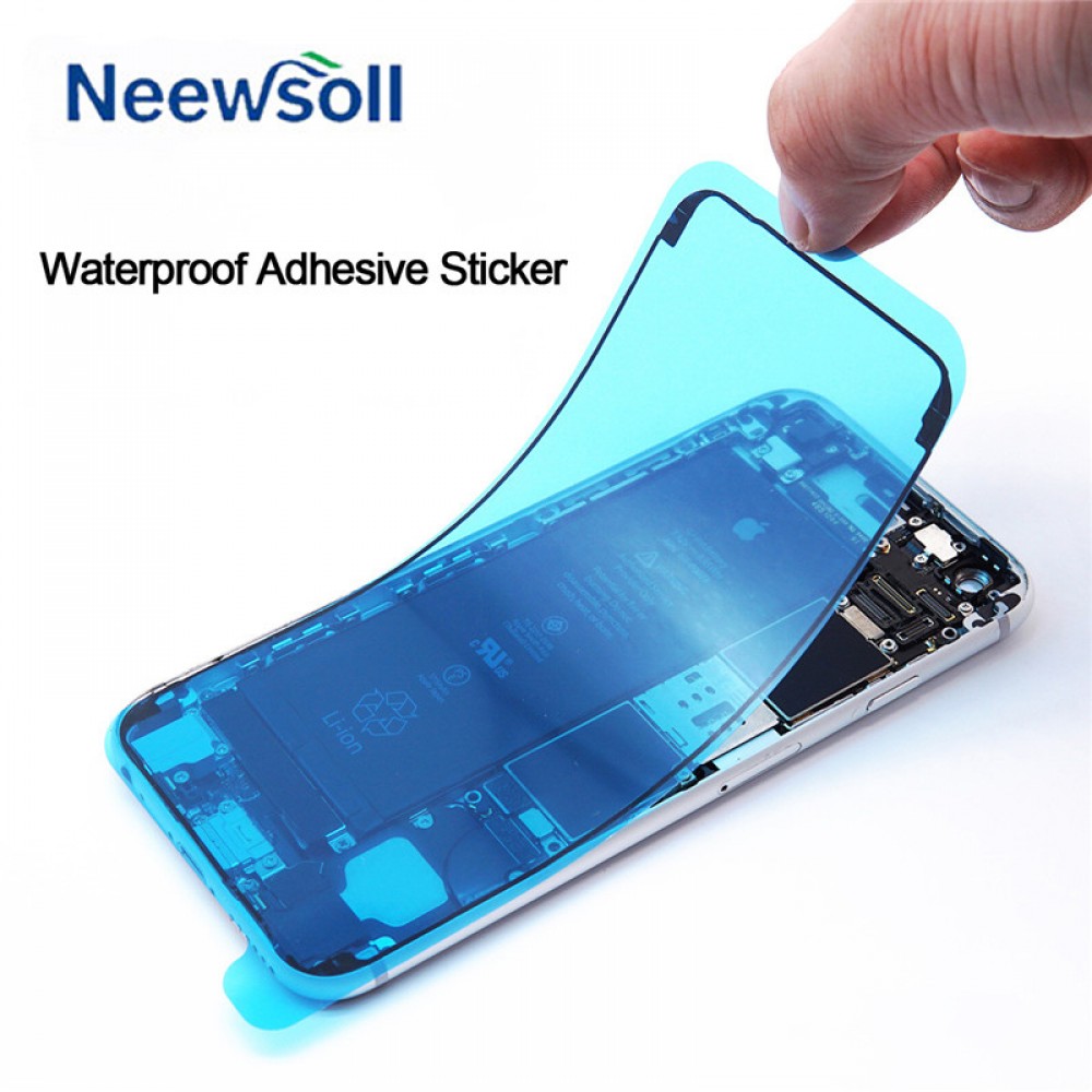 5PCS Waterproof Adhesive  Sticker for iPhone 7 6S Plus 7Plus 8 X 8P 3M Pre-Cut Gule LCD Screen Frame Tape Repair Parts Assembly