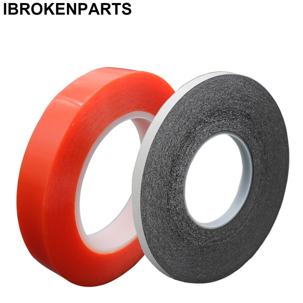 2mm 5mm Acrylic Double Sided Sticky Tape for iPad For iPhone for Smartphone Touch Screen LCD Glass Strong Sticky Glue Black Tape