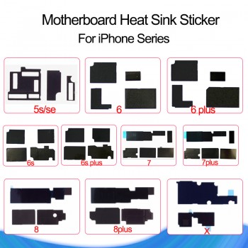Motherboard Anti-static Heat Sink Sticker for iPhone X 8 7 Plus Glue Logic Board Heat Dissipation Cooling for 6 6S Plus SE 5S