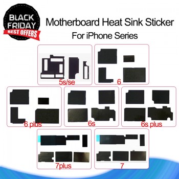 Motherboard Anti-static Heat Sink Sticker for iPhone X 8 7 Plus Glue Logic Board Heat Dissipation Cooling for 6 6S Plus SE 5S