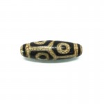 AAA Grade Old Tibet Beads 10mm*30mm Bracelet Beads Powerful Amulet Tibetan Dzi Beads DIY Jewelry  Natural Stone
