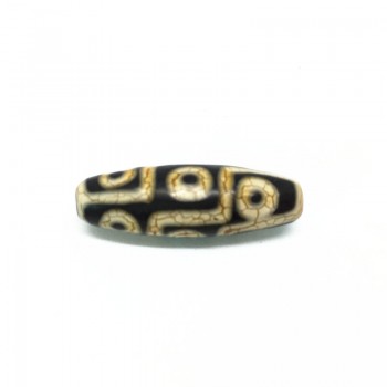 AAA Grade Old Tibet Beads 10mm*30mm Bracelet Beads Powerful Amulet Tibetan Dzi Beads DIY Jewelry  Natural Stone