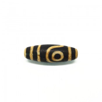 AAA Grade Old Tibet Beads 10mm*30mm Bracelet Beads Powerful Amulet Tibetan Dzi Beads DIY Jewelry  Natural Stone