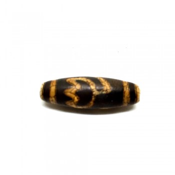 AAA Grade Old Tibet Beads 10mm*30mm Bracelet Beads Powerful Amulet Tibetan Dzi Beads DIY Jewelry  Natural Stone