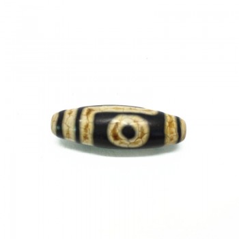 AAA Grade Old Tibet Beads 10mm*30mm Bracelet Beads Powerful Amulet Tibetan Dzi Beads DIY Jewelry  Natural Stone