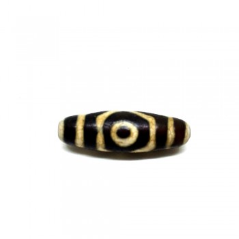 AAA Grade Old Tibet Beads 10mm*30mm Bracelet Beads Powerful Amulet Tibetan Dzi Beads DIY Jewelry  Natural Stone