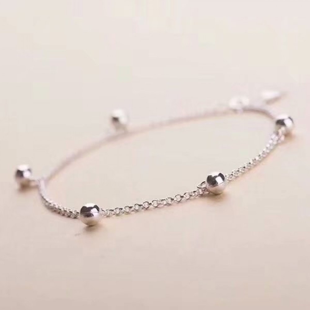 SHILOVEM 925 sterling silver  Anklets  classic fine Jewelry Customizable women wedding women gift wholesale wsjl