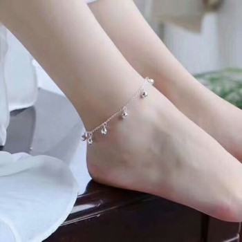 SHILOVEM 925 sterling silver  Anklets  classic fine Jewelry Customizable women wedding women gift wholesale wsjl