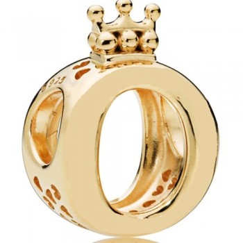 Slovecabin 2018 New 925 Sterling Silver Crown O Charm Bead For DIY Jewelry Marking Royal Princess Gueen Charm For Brand Bracelet