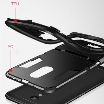 Case For xiaomi redmi 5 plus case Design Armor Shockproof Hybrid Hard stand Back case for redmi 5 plus Bumper cover Case