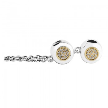 Beads FOR Jewelry Making DIY Sterling-Silver-Jewelry Signature Safety Chain Bead Charms Silver 925 Berloque Perles Charm