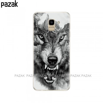 case FOR Coque Samsung Galaxy J6 2018 Case Cover EU J600 J600F SM-J600F Soft Silicone Phone Back sFor Samsung J6 2018 Case