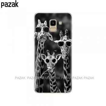 case FOR Coque Samsung Galaxy J6 2018 Case Cover EU J600 J600F SM-J600F Soft Silicone Phone Back sFor Samsung J6 2018 Case