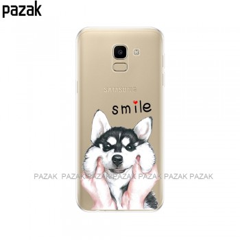 case FOR Coque Samsung Galaxy J6 2018 Case Cover EU J600 J600F SM-J600F Soft Silicone Phone Back sFor Samsung J6 2018 Case
