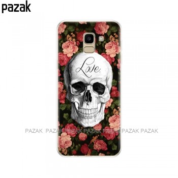 case FOR Coque Samsung Galaxy J6 2018 Case Cover EU J600 J600F SM-J600F Soft Silicone Phone Back sFor Samsung J6 2018 Case